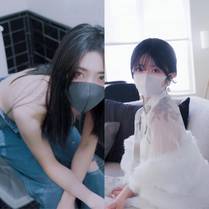 她行走于黑暗中